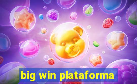 big win plataforma